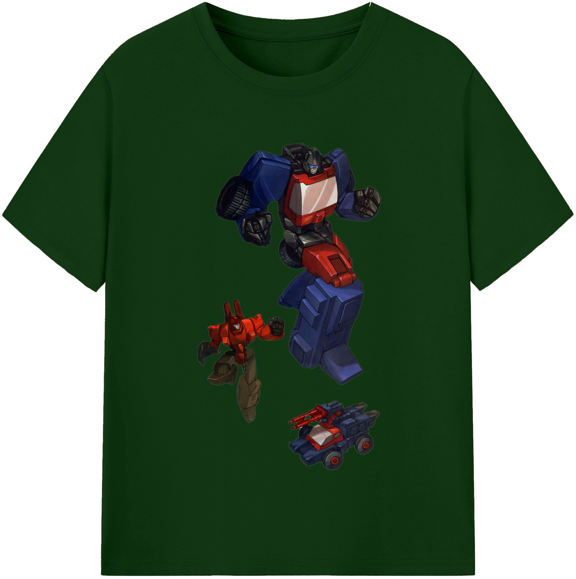 （画像用）  綿100％半袖Tシャツ（フロントプリント）